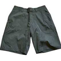 Hylete Mens Black Athletic/golf/casual Zipper Pockets hybrid shorts size 34 - £19.74 GBP