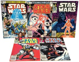 Marvel Comic books Star wars #74-78 377155 - £14.94 GBP