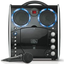 Singing Machine SML-383 Portable CDG Player Karaoke Machine, Black - £75.59 GBP