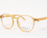 SPECT TULUM-005 Mat Transparent Miel Unique Lunettes Monture 50-18-145 - $129.77