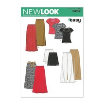 Simplicity U06762A New Look Easy to Sew Misses&#39; Tops, Pants, and Skirts Sewing P - £22.79 GBP