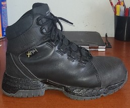 Hytest Footrests 2.0 Size 5.5 men&#39;s safety shoes boots Black F2413-18 Ma... - $35.04