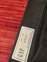 Men&#39;s 32 x 36 Boot Leg Jeans Black Denim Dark Wash New With Tags - £25.85 GBP