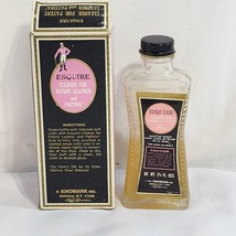 1970 Esquire Cleaner for Patent Leather w/Box Half Full Bottle Knomark - $9.85