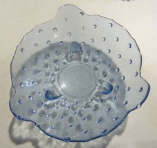 Vintage Light Blue Art Glass Hobnail Bowl - $57.00