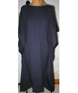 New Womens NWT 40 Italy Vionnet Paris Dress Gown 4 Designer Navy Blue Cu... - £2,116.89 GBP