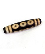 Amulette tibétaine 5 yeux pierre agate dzi perle jn-16 - $83.90 CAD
