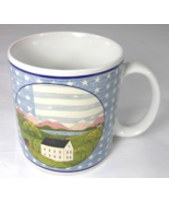 America the Beautiful Coffee Cup Mug Beaker Warren Kimble 1999 Sakura Fa... - £8.56 GBP