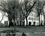 RPPC Mitchell South Dakota SD Davison County Courthouse UNP Postcard Q16 - £20.27 GBP