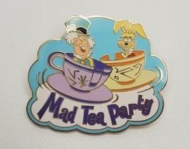 Walt Disney Mad Tea Party Alice in Wonderland March Hare Mad Hatter Souv... - £19.33 GBP