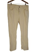 Casual Creamy White Corduroy Size 18 Straight leg Casual Chino cotton Bl... - $327.17 MXN