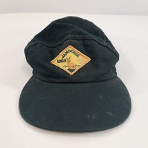 1969 Boy Scout National Jamboree Hat w/ Patch Green Cap Adjustable Vtg - £19.01 GBP