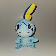 Sobble Blue Pokemon Plush 10&quot; Stuffed Animal Toy 2022 Game Freak - £11.65 GBP