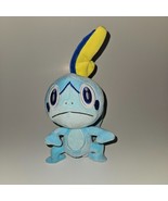 Sobble Blue Pokemon Plush 10&quot; Stuffed Animal Toy 2022 Game Freak - £11.59 GBP