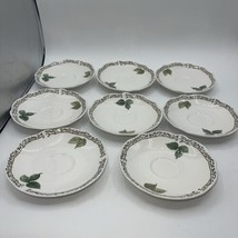 Noritake Primachina Royal Orchard 9416 Tea Coffee Saucers Set of 8 - £19.33 GBP