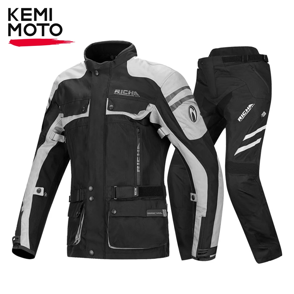 Racing Suit Men Riding Jacket Motorcycle Motorcyclist Waterproof Pants Women - £198.12 GBP+