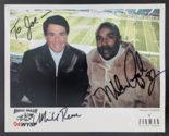 Philadelphia Eagles Radio Merrill Reese and Mike Quick Signed Autographe... - £71.90 GBP