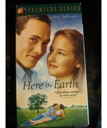 Here On Earth VHS VCR Video Tape Movie Used Chris Klein - $131.52 MXN