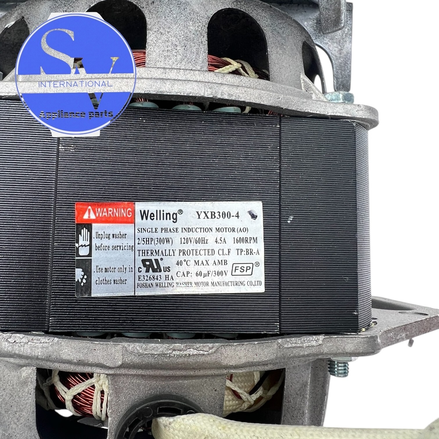 Insignia Washer Motor 11002012000022 12338000001241 YXB300-4 Item image 3