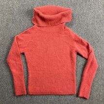 Tangents Sweater Women&#39;s Large Red Cowl Neck Angora Lambswool Japan Made - $25.11 CAD