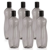 Cello Sipwell PET Bottle Set, 1 Litre, Set of 6,Black (free shipping world) - £27.03 GBP