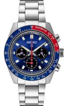 Seiko Prospex Speedtimer Solar Blue Dial Chronograph Men Watch SSC913 - £473.75 GBP