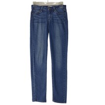 PAIGE Jeans Womens 26 Tristan Verdugo Ankle Distressed Stretch Blue Denim Skinny - £22.77 GBP