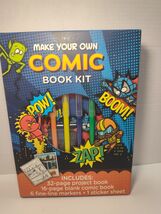Make Your Own Comic Book Kit Walter Foster Jr Drawing Craft Set NEW Art Kit - $14.83