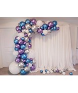 Winter Wonderland Baby Shower Balloon Garland Kit Arch  - £15.63 GBP