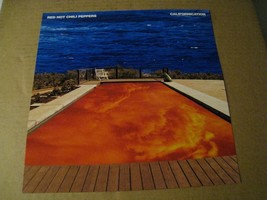 The Red Hot Chili Peppers Poster Flat RHCP Californication Two 2 Sided - $1,675.38 MXN