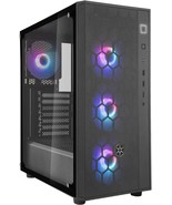 Silverstone FARA R1 PRO, Tempered Glass, mid Tower ATX Chassis with 4 AR... - $49.49