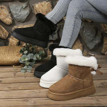Fur-Lined Winter Ankle Boots - $45.99