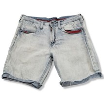 Wrangler Shorts Size 32 Cut Offs Cuffed Jean Shorts Men&#39;s Denim Shorts Blue Used - £22.20 GBP