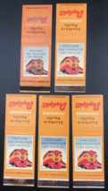 5 Vintage SP Southern Pacific Railroad Streamlined Daylights Matchbook Covers - £9.70 GBP