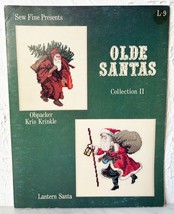 Olde Santas Collection II Counted Cross Stitch Leaflet - Obpacker Kris K... - $9.45