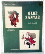 Olde Santas Collection II Counted Cross Stitch Leaflet - Obpacker Kris K... - £7.43 GBP