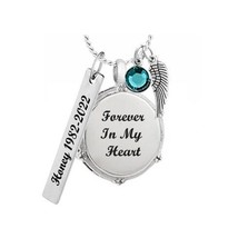 Snare Drum Ash Jewelry Urn - Love Charms™ Option - £23.91 GBP