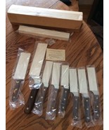 New 9-piece Set Molybdenum Vanadium Japanese Knives George Washington Japan - £58.63 GBP