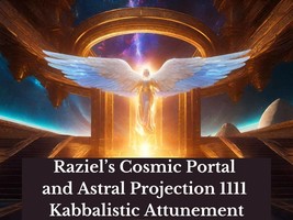 Raziel&#39;s Cosmic Portal and Astral Projection 1111 Kabbalistic Attunement - $26.40