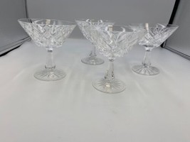 Set of 4 Waterford Crystal KINSALE old style Champagne / Sherbet Glasses - $79.99