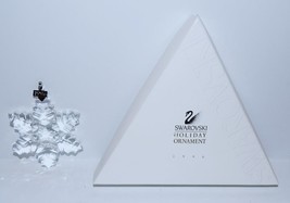 Annual 1996 Swarovski Austrian Crystal Snowflake Christmas Ornament In Box - £166.58 GBP