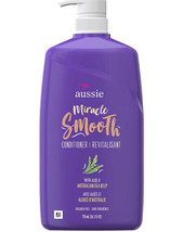 Aussie Miracle Smooth Conditioner Aloe &amp; Australian Sea Kelp Paraben Fre... - £38.17 GBP