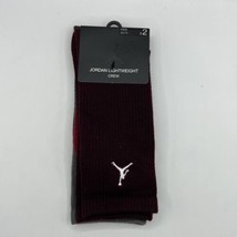 Nike Jordan Kids&#39; Dip Dye Crew Socks 2 Pack Size 5Y-7Y NEW - £11.77 GBP
