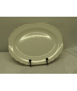 Lido WS George White Oval Serving Platter Off White / Ivory 13 1/4&quot; x 10... - £7.77 GBP
