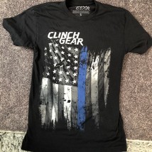 Clinch Gear Shirt Womens Small Thin Blue Line Sheepdog MMA graphic Black... - $14.50