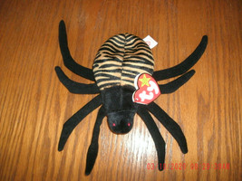 Ty Beanie Baby Spinner the Spider w/ tags mint plush stuffed animal blac... - $6.95