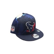 New Era Houston Texans NFL 9Fifty 2022 Sideline Ink Snapback Hat Blue OSFM - £31.13 GBP