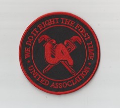 Retro 90s UNITED ASSOCIATION WE DO IT RIGHT THE FIRST TIME UA PIPEFITTER... - £7.85 GBP