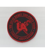 Retro 90s UNITED ASSOCIATION WE DO IT RIGHT THE FIRST TIME UA PIPEFITTERS Patch - £7.81 GBP