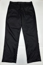 George Black Chino Pants Men Size 34x34 (Measure 33x32) - $12.99